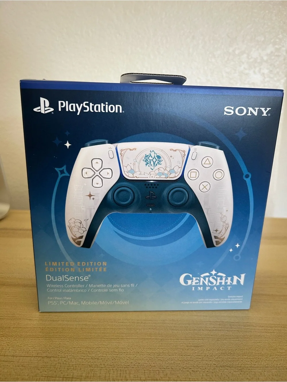 The Sony DualSense Genshin Impact Limited Edition Wireless Controller
